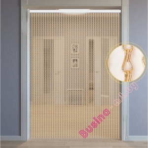 Металлические шторы из цепочек